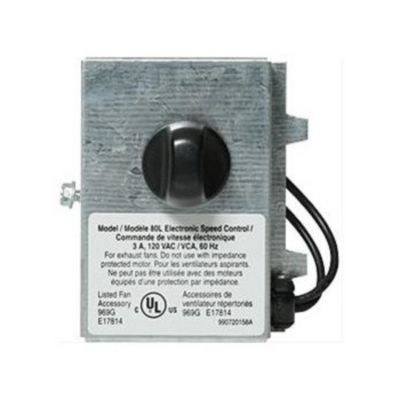 Broan - 80L - Variable Speed Control — 3.0 Amp, 120 Volts, 60 Hz (May Be Used with Select Models).