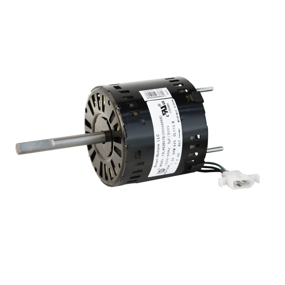Broan - S99080485 - Broan L300 Vent Fan Motor 99080485 (Y4L403B57G) 945 Rpm 1.2 Amps