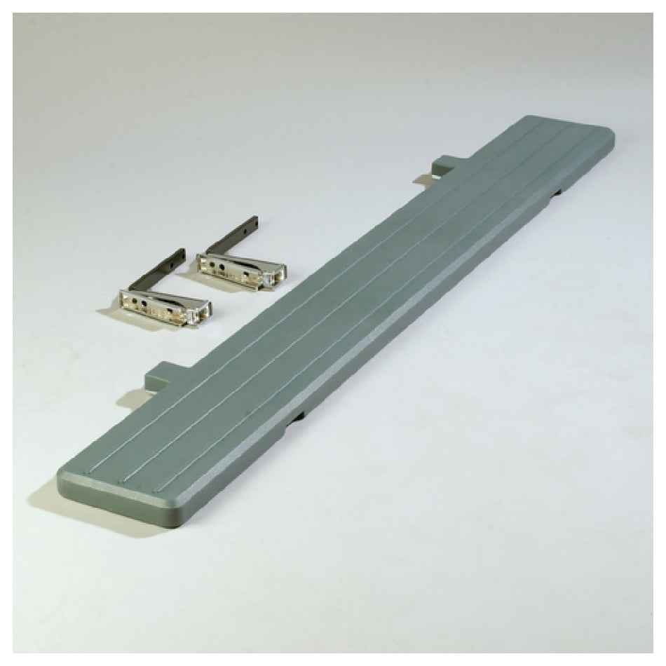 Carlisle 772159 68 Inch Solid Plastic Tray Slide with Drop Down Design