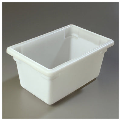 Carlisle 1063202 12 Inch Food Storage Box 5-1/2 Gallon reinforced corners dishwasher safe polyethylene