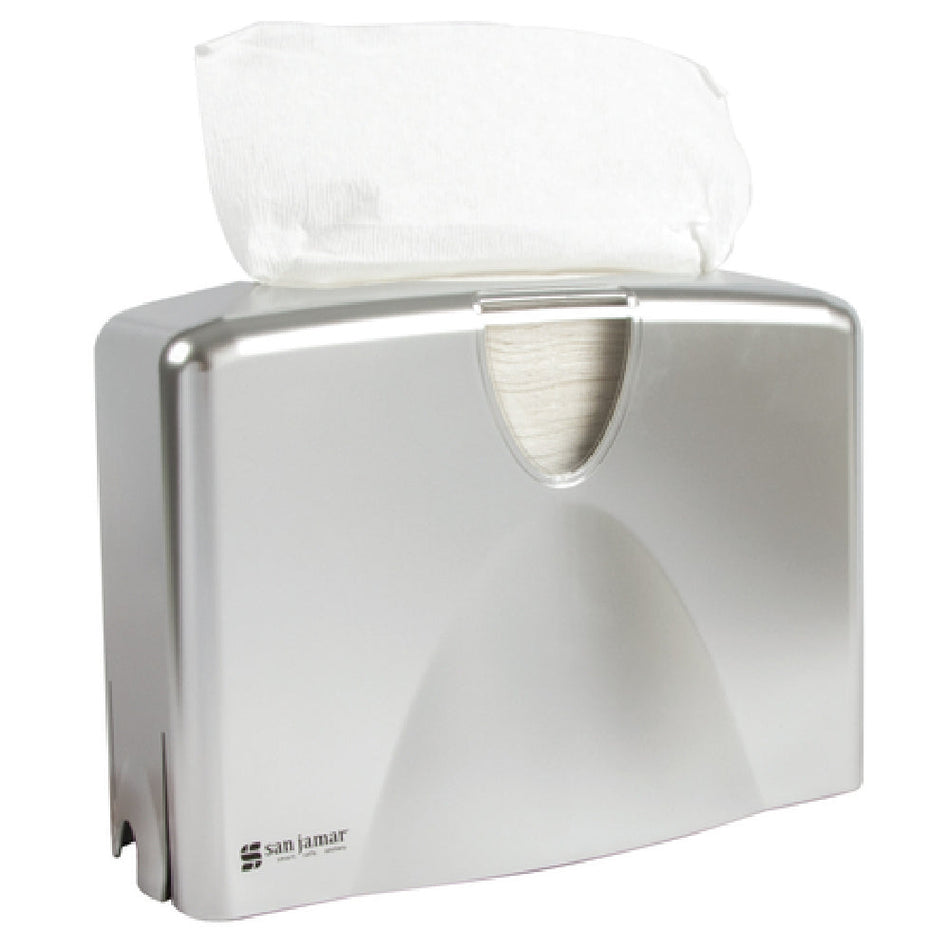Carlisle T1740SS 12 Inch Towel Dispenser Countertop Stainless Steel Manual
