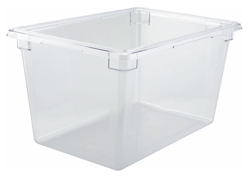 Winco PFSF-15 22 Gallon Food Storage Box Clear Polycarbonate NSF Approved