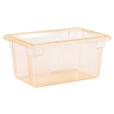 Carlisle 10612C22 5 Gallon Color Coded Food Storage Box Polycarbonate Yellow