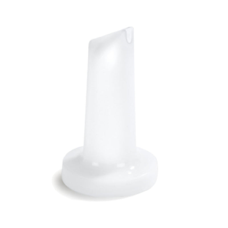 Carlisle PS20402 3-1/2 Inch Diameter Drink Bar Mix Pourer Neck White Polyethylene