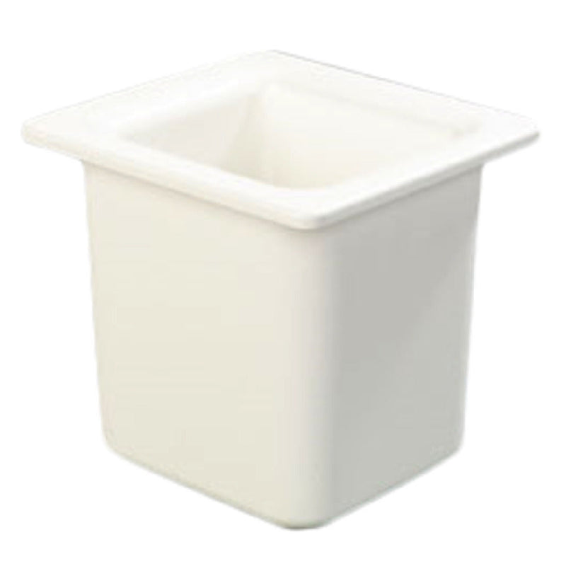 Carlisle CM110502 1/6 Size Food Pan Refrigerant Gel Insulated ABS Plastic White