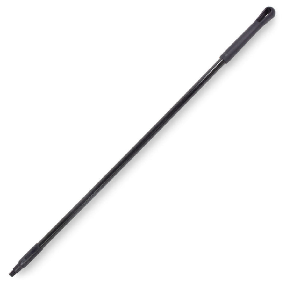 Carlisle 41225EC03 48 Inch Fiberglass Threaded Mop Broom Squeegee Handle Black