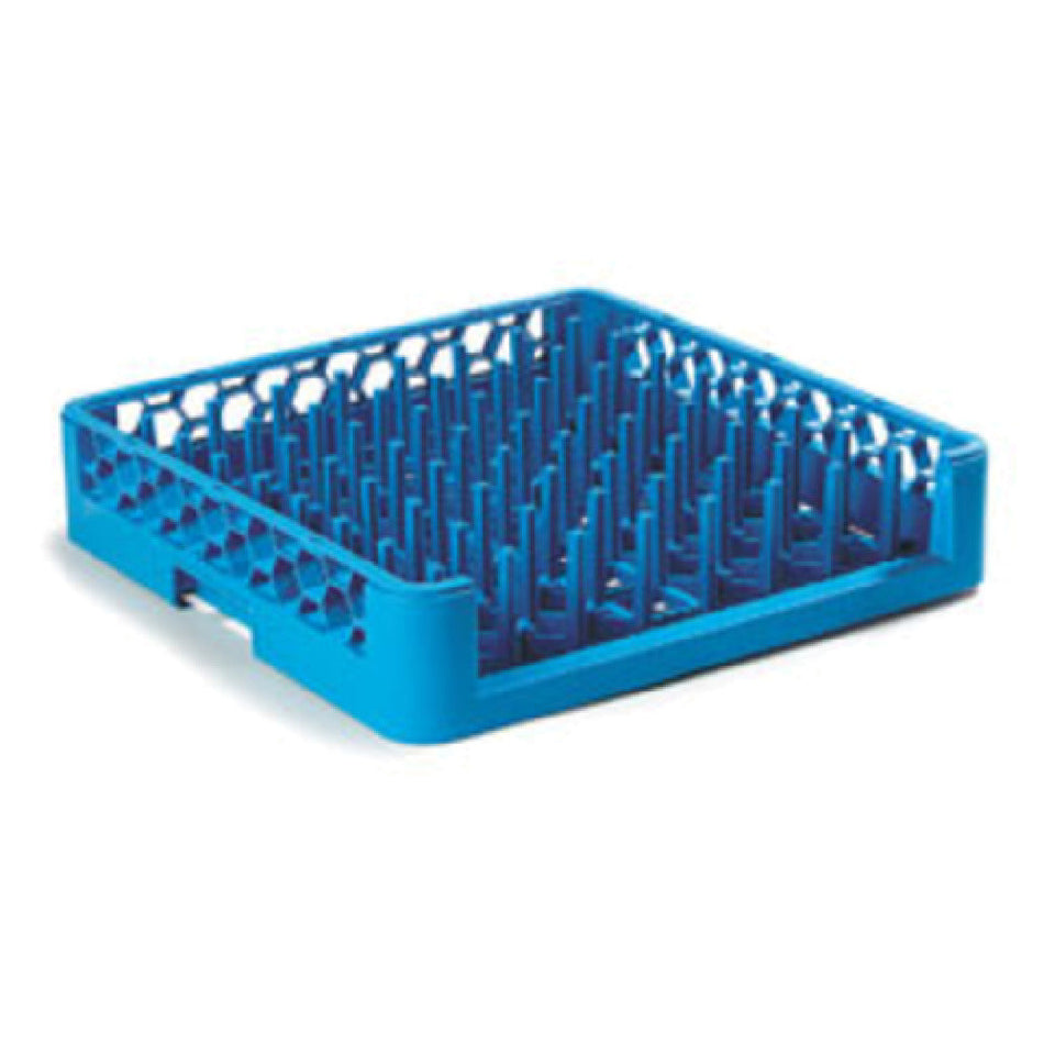 Carlisle ROP14 Full Size Dishwasher Rack with Extra Tall Pegs Blue Polypropylene