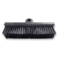 Carlisle 40423EC03 10 Inch Scrub Brush Head Black Polyester with Dual Surface