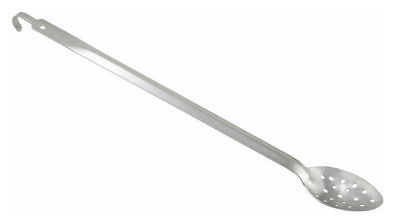 Winco BHKP-21 21 Inch Basting Spoon Perforated Heavy Duty Stainless Steel
