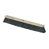 Carlisle 4504003 18 Inch Broom Head Push Hardwood Block with Tampico Horsehair Bristles