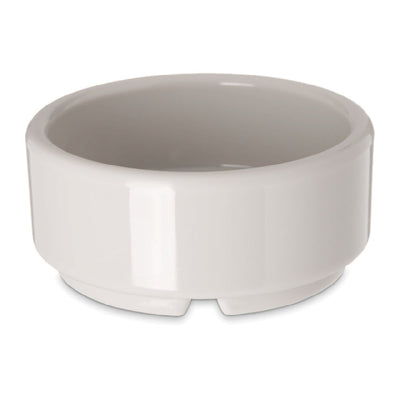 Carlisle 41042 2 Oz Ramekin Footed Dishwasher Safe Melamine Bone 2-7/8 Inch