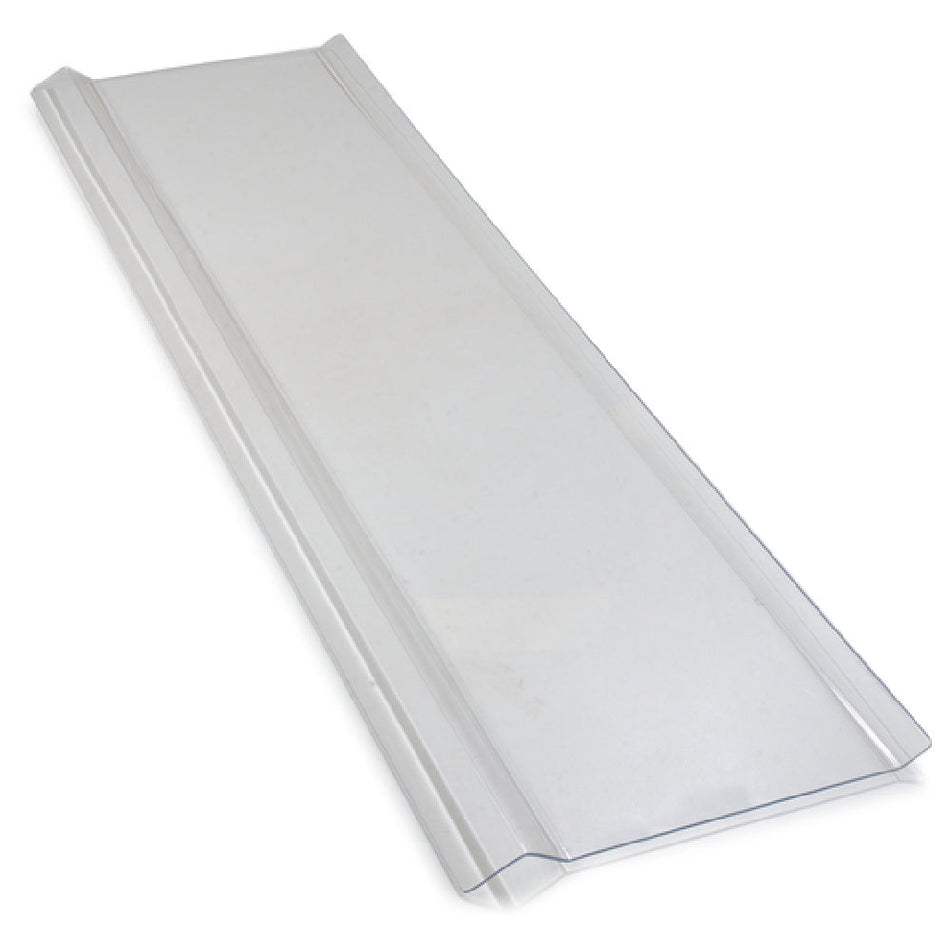 Carlisle 667807 6' Sneeze Guard Shield for Food Bars Clear Acrylic