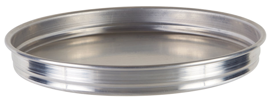 Winco APZK-1015 10 Inch Pizza Pan Round Deep Dish Stackable Aluminum