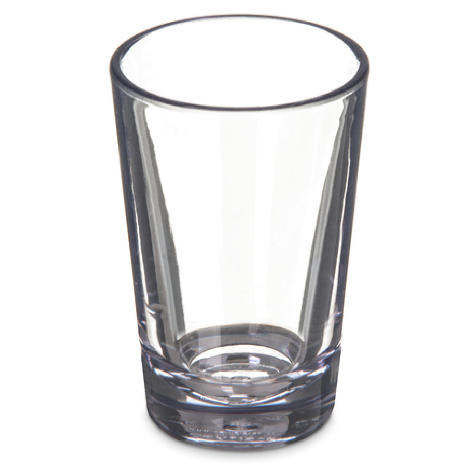 Carlisle 560207 2 Oz Chip Shatter Break Resistant Clear SAN Alibi Shooter