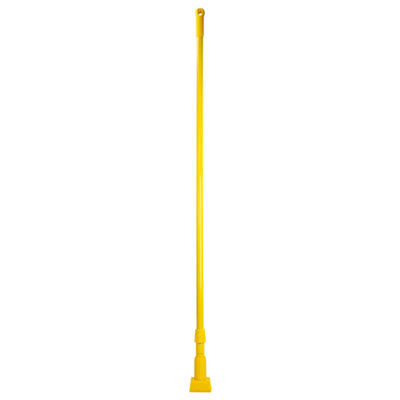 Carlisle 369475EC04 60 Inch Long Jaw Style Mop Handle Fiberglass Yellow