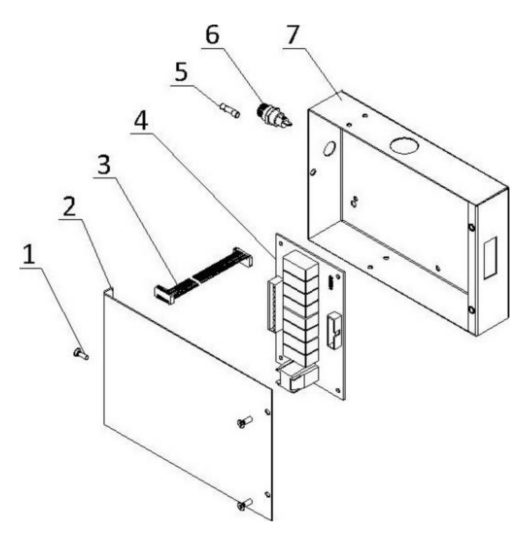 Spaceman 6210-C — Control Box schematic