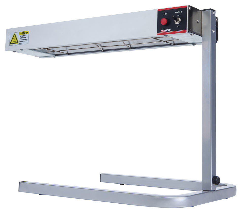 Winco ESH-1 14-Inch Strip Heater Electric with Adjustable Stand