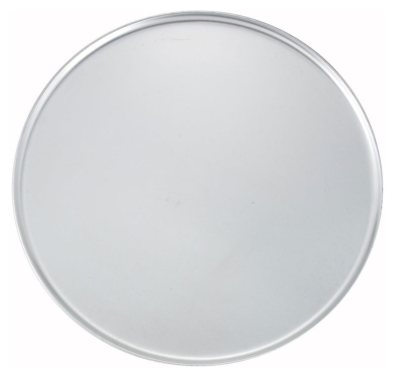 Winco APZC-15 15 Inch Diameter Round Coupe Aluminum Pizza Pan