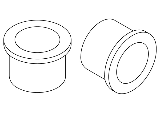 Winco KAT-BS-OT 4.5 Inch with Replacement Bushing for Kattex OS TLC Series