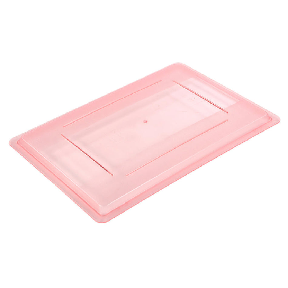 Carlisle 10627C05 26 Inch Food Storage Lid Lock-tight Color-coded Polycarbonate Red