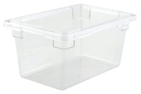 Winco PFSH-9 12 Inch Clear Food Storage Box Break-Resistant Polycarbonate