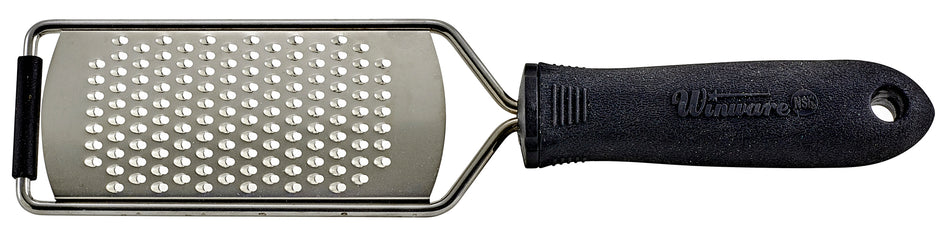 Winco VP-311 Grater with 1.5mm Dia. Holes with Soft Grip Handle