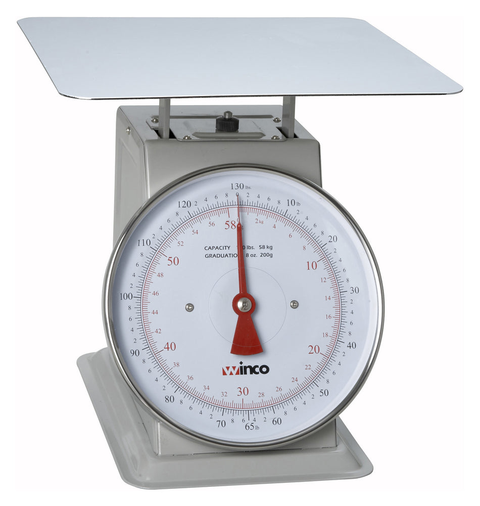 Winco SCAL-9130 12-3/5 Inch Portion Scale Dial 130 Lb Calibrated Steel