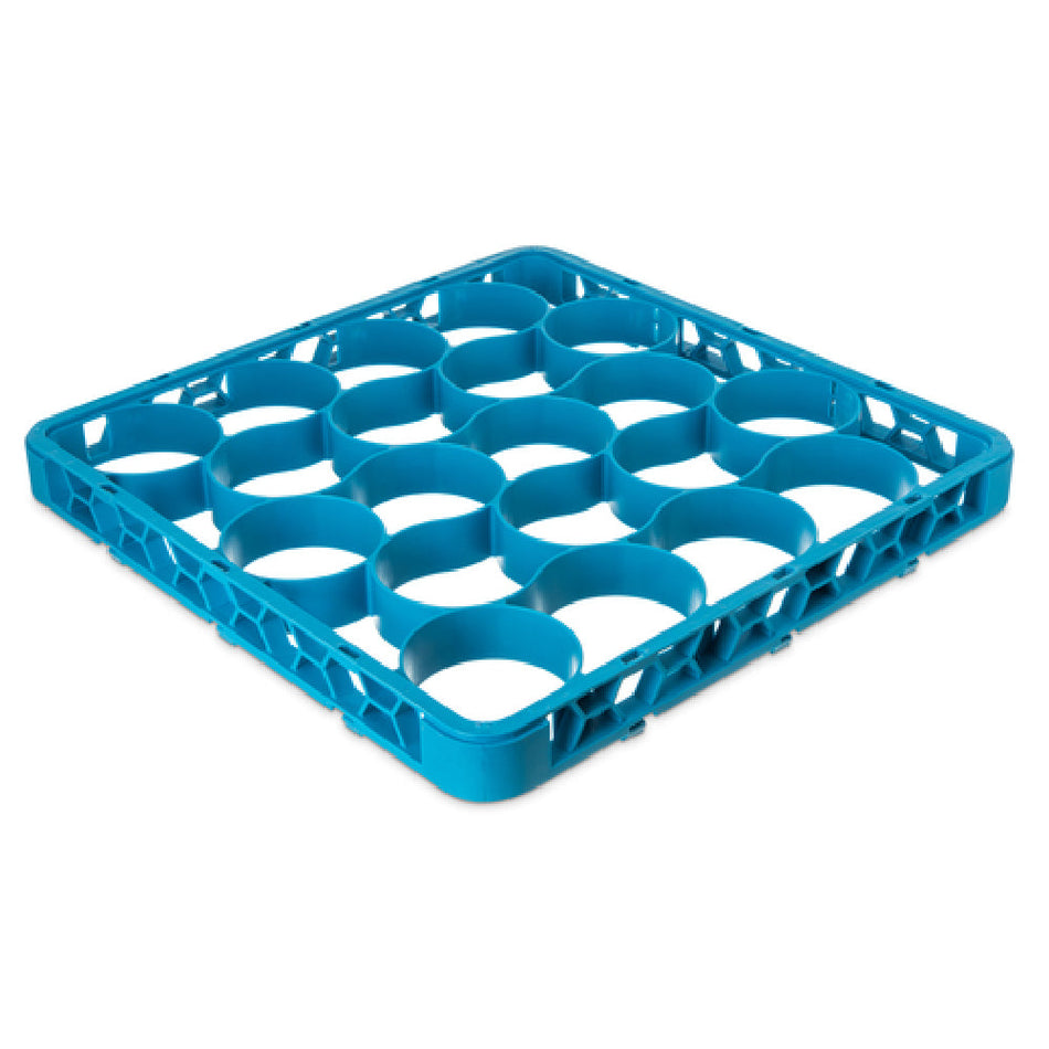 Carlisle REW20S14 Full-size Dishwasher Rack Extender with 20 Compartments Blue Polypropylene