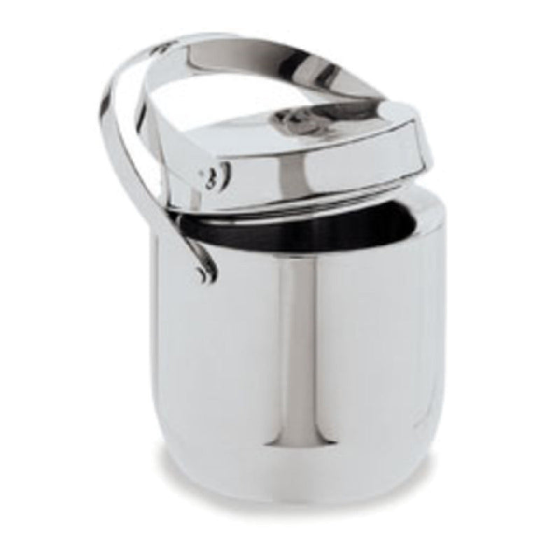 Carlisle 609190 1-1/2 Qt. Double-wall Ice Bucket with Hinged Lid and Drain Tray