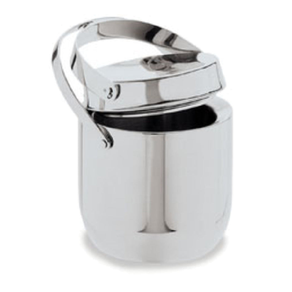 Carlisle 609190 1-1/2 Qt. Double-wall Ice Bucket with Hinged Lid and Drain Tray