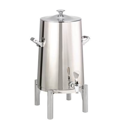 Flame Free™ Thermo-Urn™ 5-Gallon Vacuum Insulated Urn with Round Legs and Classic Lid in Polished Stainless