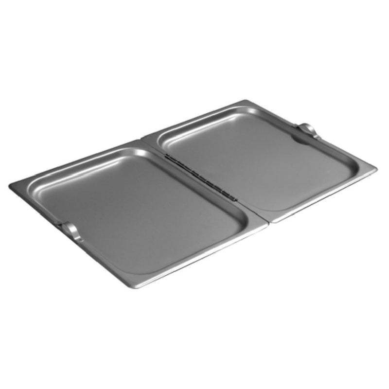 Carlisle 607000H Full Size Solid Steam Table Pan Cover with Handle Stainless Steel