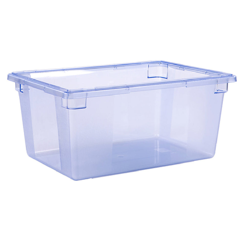 Carlisle 10623C14 16.6 Gallon Blue Food Storage Box Polycarbonate with Reinforced Corners
