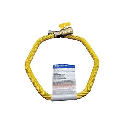 Cambridge C-GCY-581212MF-36V Flexible Gas Line 5/8"