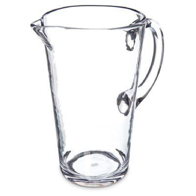 Carlisle MIN544307 74 Oz Plastic Pitcher with Handle Clear BPA Free
