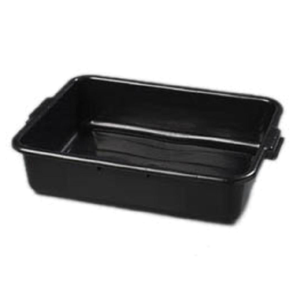 Carlisle 4401003 20 Inch Polyethylene Bus Box Dishwasher Safe Reinforced Rims Black