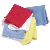 Carlisle 3633402 16 Inch Cleaning Cloth White Polyester/polyimide Blend Suede Finish