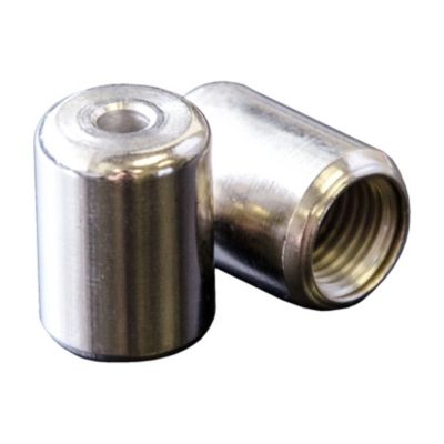 C&D Valve Valve Cap Nickel Plated Brass 1/4" Male Flare CD2290/2
