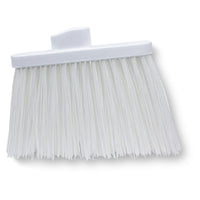 Carlisle 36868EC02 Broom Head Unflagged Polyester Bristles White