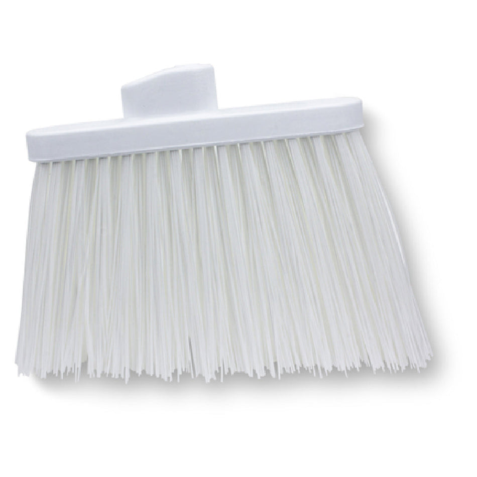 Carlisle 36868EC02 Broom Head Unflagged Polyester Bristles White