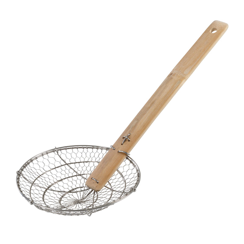 Winco J30-0037 7 Inch Coarse Mesh Spider Strainer Stainless Steel