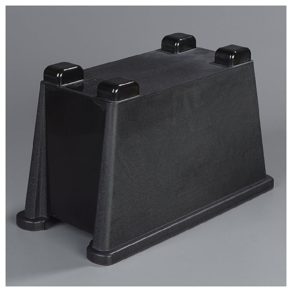 Carlisle 1086803 Dispenser Base Single Textured Polypropylene Black