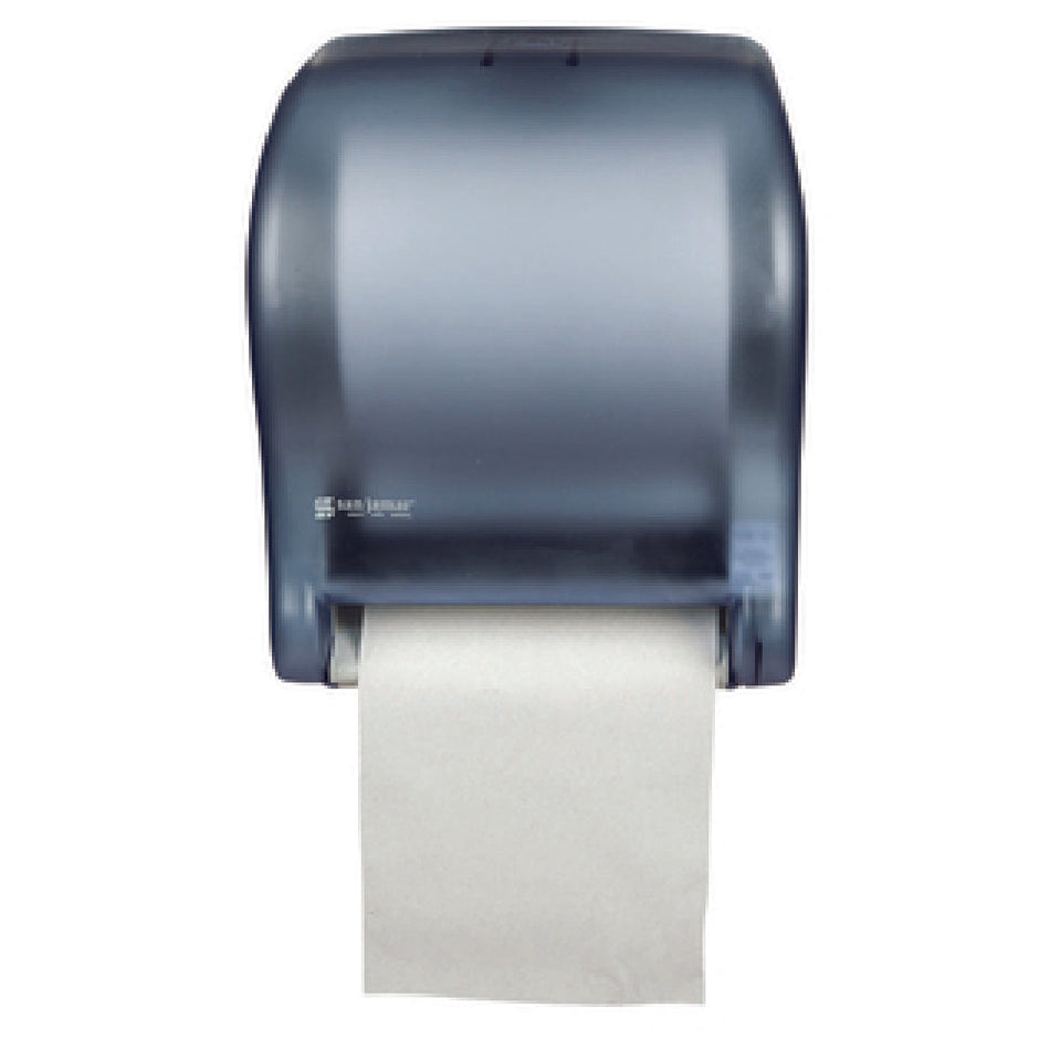 Carlisle T8000TBL 11-3/4 Inch Touch-free Wall-mounted Towel Dispenser Plastic Blue