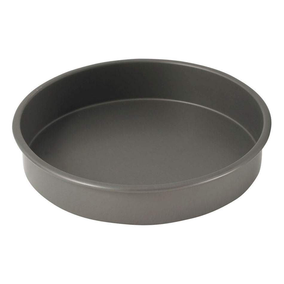 Winco HAC-102 10 Inch Cake Pan Round 18 Gauge Anodized Aluminum