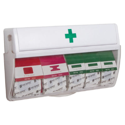 Carlisle MKBD100 Wall Mounted Bandage Dispenser with Blue Bandages