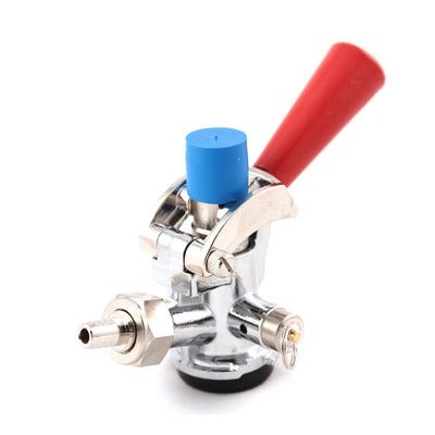 Keg Coupler Sankey D Probe Red Handle