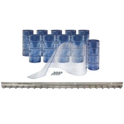 Clear-Flex II - 440042 - Vinyl Strip Door, 40" x 84", 6" x .060 Freezer Reinforced Material