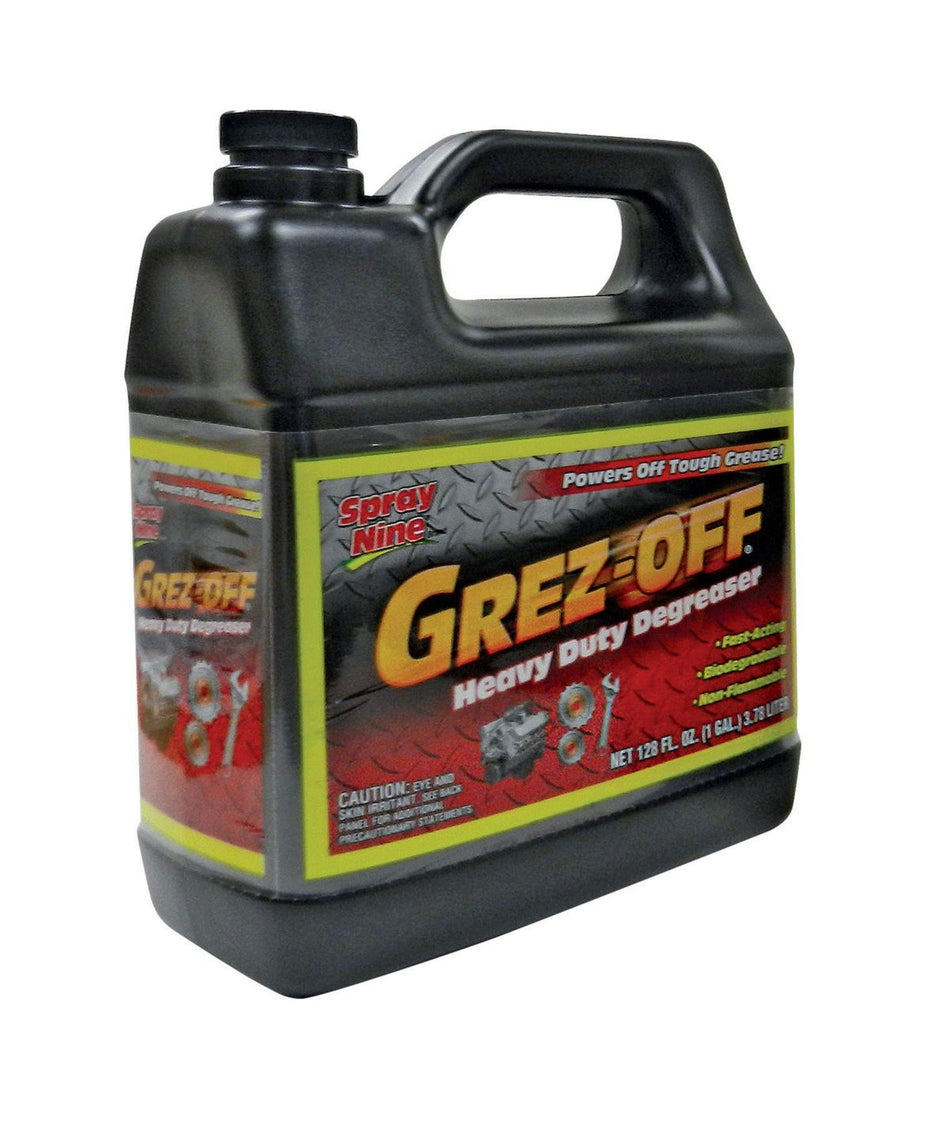 ClenAir by Nu-Calgon 61116, Grez-Off Biodegradable Degreaser, 1 Gallon