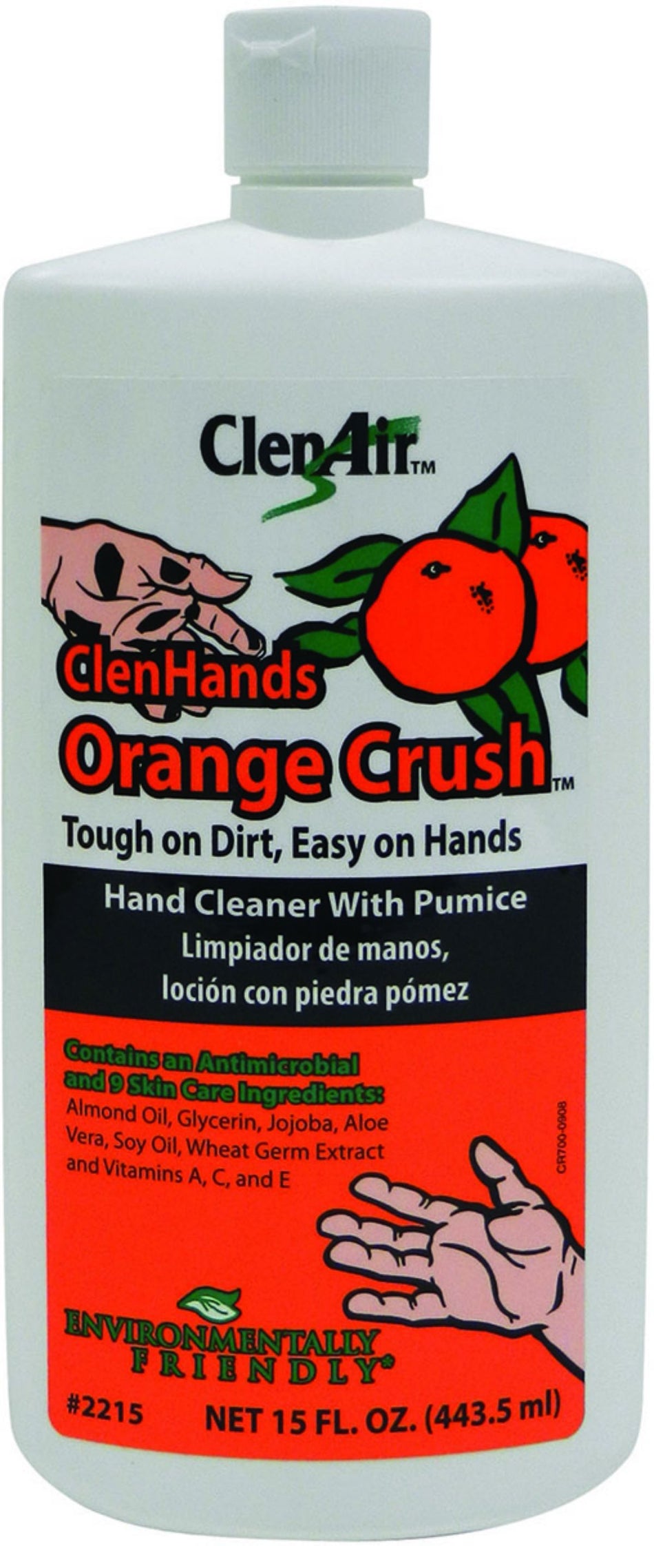 ClenAir by Nu-Calgon 61203, ClenAir Orange Crush with Pumice - 15 oz
