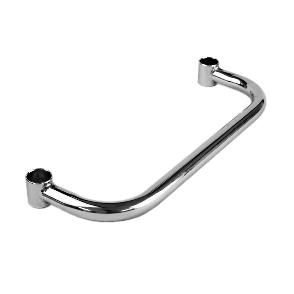 14" x 5-3/4" x 1-2/3", Cart Extended Handle, Chrome Plated Iron, 5 Years Limited Warranty, NSF